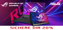 20 Prozent Rabatt auf portable ASUS Gaming-Monitore beim Kauf ausgewählter ASUS Gaming-Notebooks!