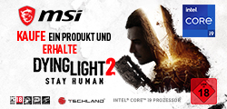 Dying Light 2 jetzt zu MSI B660- und Z690-Motherboards für Intel 12th Gen-CPUs dazu erhalten!