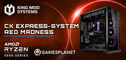 Sichere dir jetzt deinen 50€ Gamesplanet-Gutschein zum CK Express-System Red Madness!