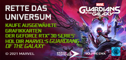 Marvel's Guardians of the Galaxy jetzt zu PC-Systemen und Notebooks mit qualifizierten NVIDIA GeForce RTX 3000-GPUs!