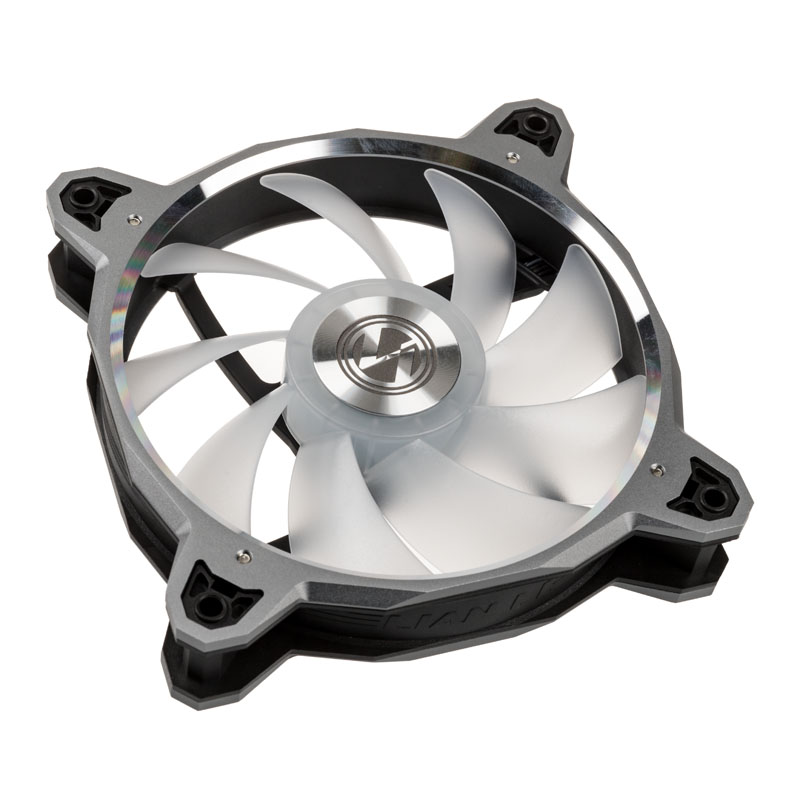 Lian Li BR120 Digital RGB PWM Lüfter 3er Pack + Controller, grau - 120mm