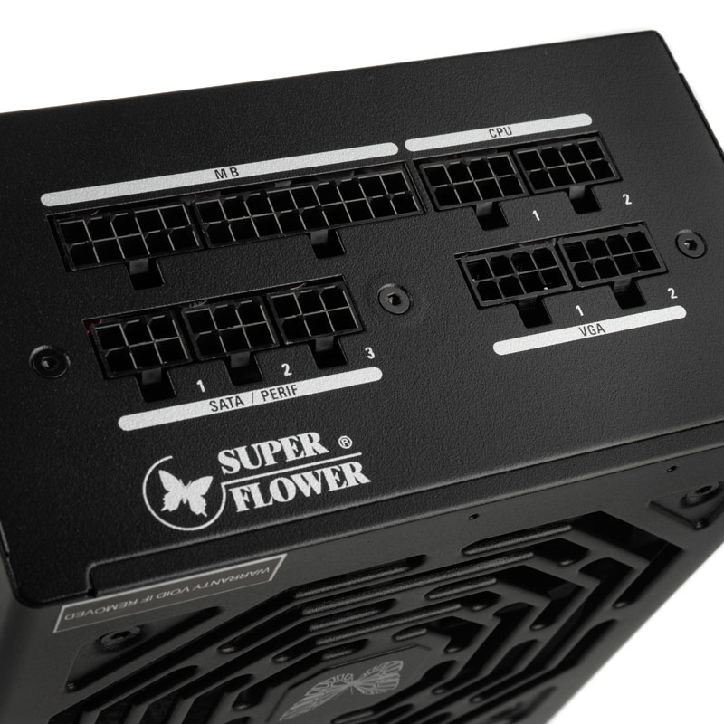 Super Flower Leadex III 80 PLUS Gold Netzteil, modular - 650 Watt