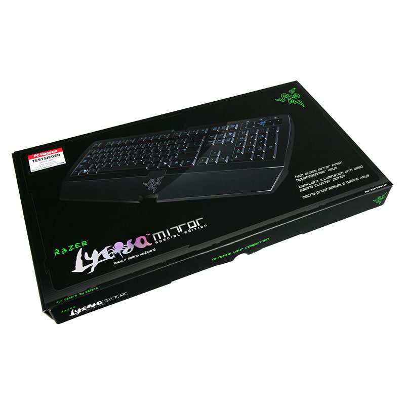 Razer Lycosa Mirror Gamer Keyboard - GER Layout