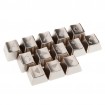 King Mod Service Metal Keycaps FPS-Set, silber