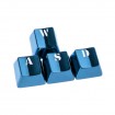King Mod Metal Keycaps WASD-Set für LED-Tastaturen, blau