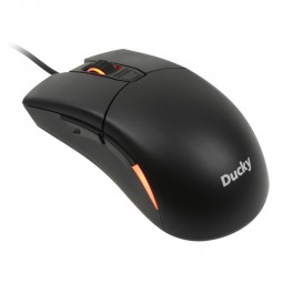 Ducky Secret Gaming Maus, RGB-LED - schwarz