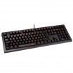 Ducky Shine 4 Gaming Tastatur, MX-Red, blaue+rote LEDs - schwarz