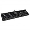 Ducky ONE Gaming Tastatur, MX-Red, weiße LED - schwarz