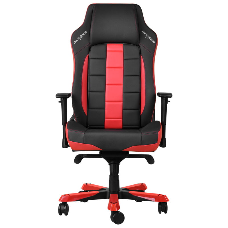 Dxracer classic ce120 gaming stuhl, kunstleder schwarz/rot
