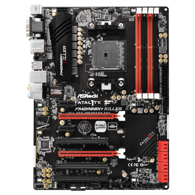 asrock fatal1ty fm2a88x killer amd a88x mainboard sockel fm2 asrock fatal1ty fm2a88x killer amd a88x mainboard sockel fm2