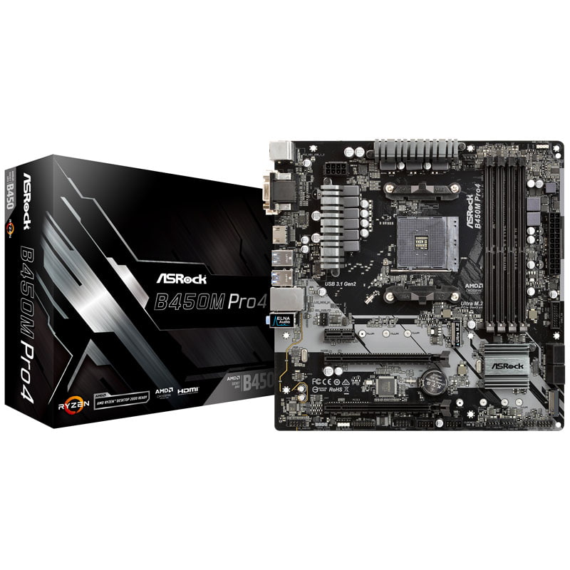 Asrock b450m pro4 не работает usb