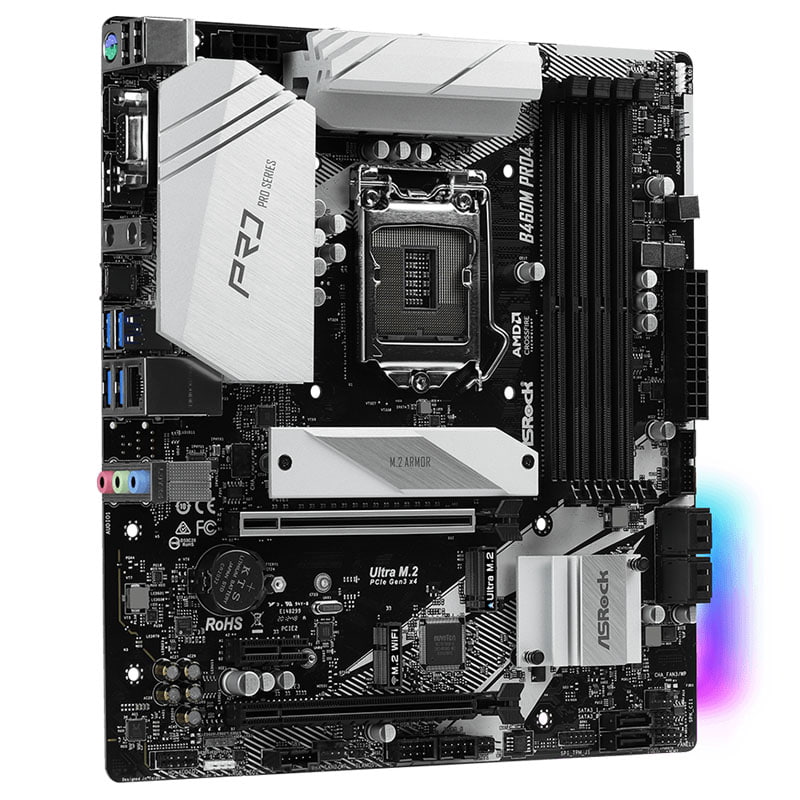 Asrock b460 pro4 схема подключения