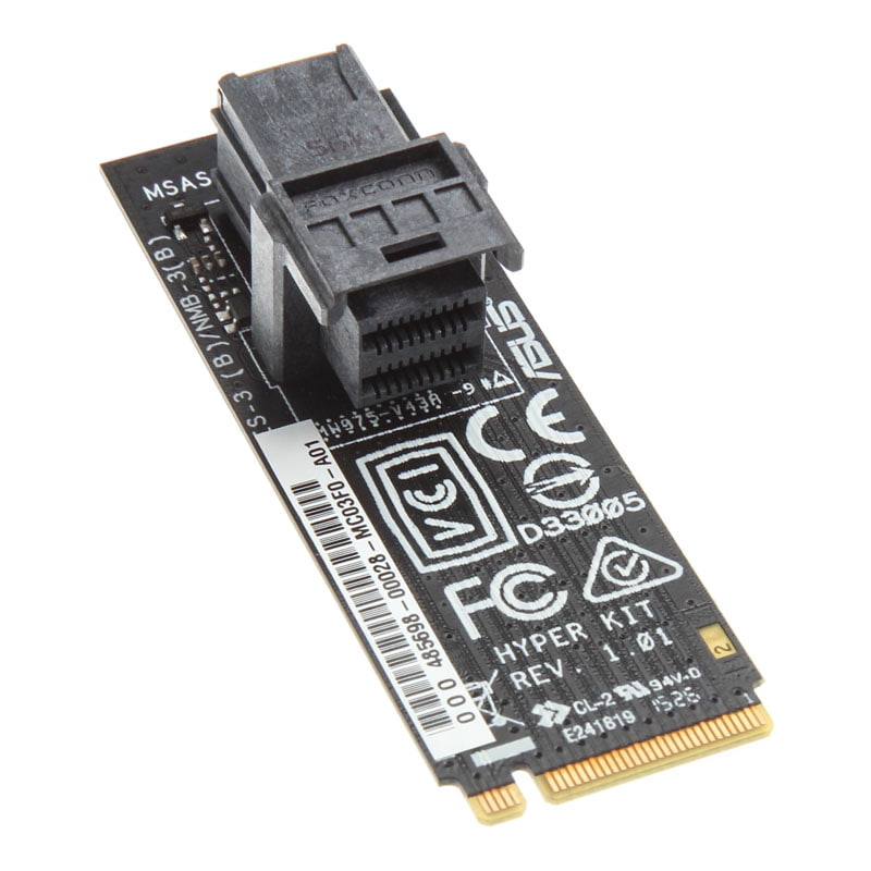 slots m.2 adapter for u.2 zu SSD U.2 Adapter, Hyper 8639) Kit PCIe  M.2 (SFF â¦ ASUS CASEKING.de