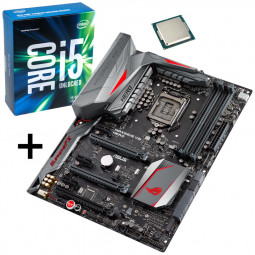 King Kit Asus ROG Maximus VIII Hero + Intel i5-6600K 3,5 GHz boxed