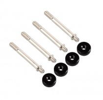 Muttern Neu Lüfterschrauben Set INLINE für 25mm Lüfter M3x30 mm Schrauben